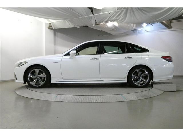 クラウンハイブリッド ＲＳ　エアロ　ＬＥＤヘッドライト　クルコン　ＡＣ１００Ｖ　スマートエントリー　セキュリティーアラーム　Ｂカメラ　カーテンエアバッグ　横滑り防止　ＥＴＣ　ドラレコ　ＴＶナビ　アルミ　ＡＵＸ　メモリーナビ　ＰＷ（4枚目）