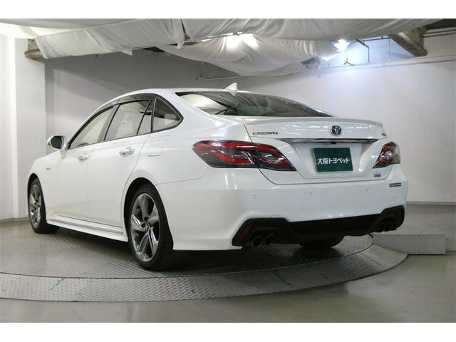 クラウンハイブリッド ＲＳ　エアロ　ＬＥＤヘッドライト　クルコン　ＡＣ１００Ｖ　スマートエントリー　セキュリティーアラーム　Ｂカメラ　カーテンエアバッグ　横滑り防止　ＥＴＣ　ドラレコ　ＴＶナビ　アルミ　ＡＵＸ　メモリーナビ　ＰＷ（6枚目）