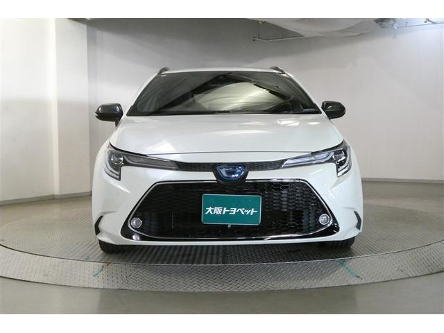 カローラツーリング ハイブリッド ダブルバイビー 追突軽減ブレーキ バックモニタ 地デジフルセグ 横滑防止 ナビTV スマキー LEDライト デュアルエアバッグ エアコン オートクルーズ サイドエアバッグ ETC付 PS キーフリー ABS 盗難防止(2枚目)