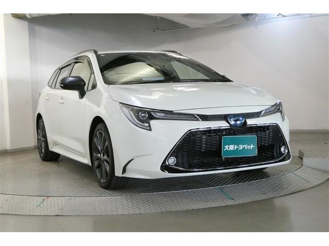 カローラツーリング ハイブリッド ダブルバイビー 追突軽減ブレーキ バックモニタ 地デジフルセグ 横滑防止 ナビTV スマキー LEDライト デュアルエアバッグ エアコン オートクルーズ サイドエアバッグ ETC付 PS キーフリー ABS 盗難防止(3枚目)