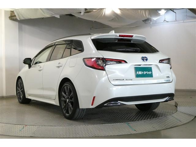 カローラツーリング ハイブリッド ダブルバイビー 追突軽減ブレーキ バックモニタ 地デジフルセグ 横滑防止 ナビTV スマキー LEDライト デュアルエアバッグ エアコン オートクルーズ サイドエアバッグ ETC付 PS キーフリー ABS 盗難防止(6枚目)