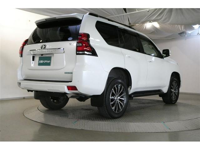 ランドクルーザープラド ＴＸ　Ｌパッケージ　リアカメラ　スマートキ　盗難防止　キーレスエントリー　ＥＴＣ装備　ＤＶＤ再生可　エアコン　ＬＥＤランプ　レザー　アルミホイール　パートタイム４ＷＤ　横滑り防止システム　フルＴＶ　電動パワーシート（8枚目）