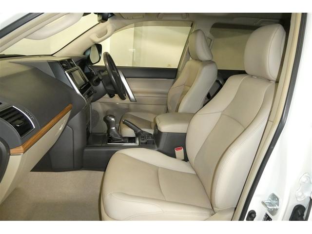 ランドクルーザープラド ＴＸ　Ｌパッケージ　リアカメラ　スマートキ　盗難防止　キーレスエントリー　ＥＴＣ装備　ＤＶＤ再生可　エアコン　ＬＥＤランプ　レザー　アルミホイール　パートタイム４ＷＤ　横滑り防止システム　フルＴＶ　電動パワーシート（12枚目）