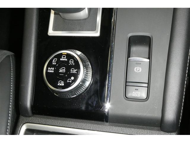 パーキングブレーキスイッチとブレーキホールドスイッチです