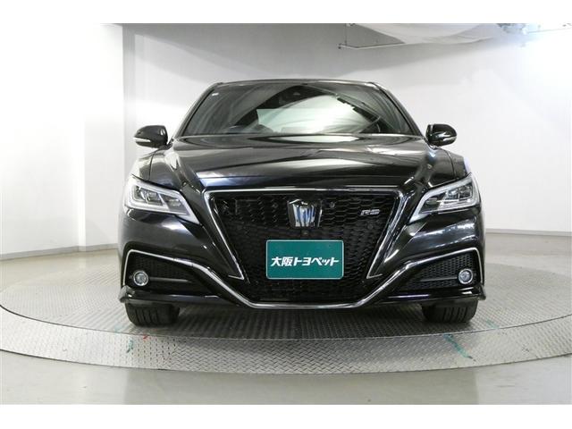 クラウンハイブリッド ＲＳアドバンス　Ｆｏｕｒ　バックモニター　本革シート　衝突軽減　横滑防止装置　フルセグテレビ　エアコン　ＬＥＤライト　ナビ＆ＴＶ　オートクルーズ　サンルーフ　ドライブレコーダー　スマートキー　電動シート　キーレス　ＤＶＤ（2枚目）