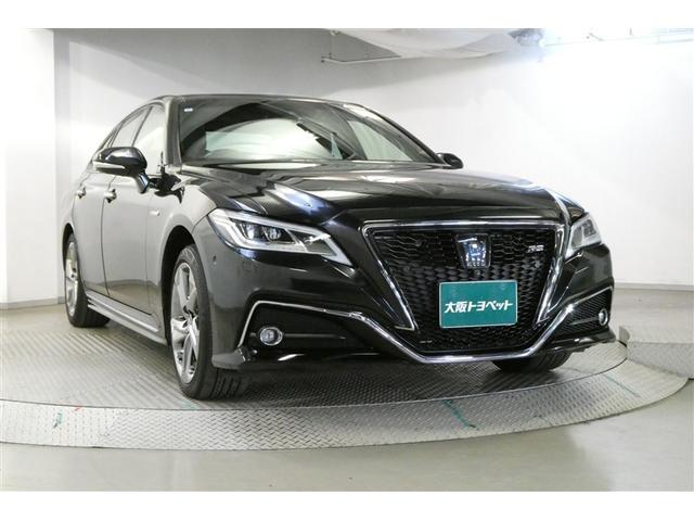 クラウンハイブリッド ＲＳアドバンス　Ｆｏｕｒ　バックモニター　本革シート　衝突軽減　横滑防止装置　フルセグテレビ　エアコン　ＬＥＤライト　ナビ＆ＴＶ　オートクルーズ　サンルーフ　ドライブレコーダー　スマートキー　電動シート　キーレス　ＤＶＤ（3枚目）