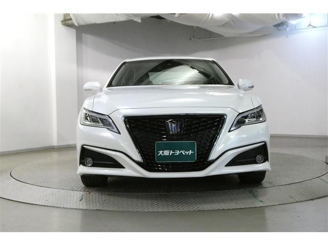 クラウンハイブリッド Ｇ　アルミ　ＬＥＤヘッド　キーフリー　横滑り防止機能　ＤＶＤ　ＥＴＣ　オートエアコン　ＡＵＸ　ＡＢＳ　メモリナビ　盗難防止装置　エアバッグ　オートクルーズコントロール　ＡＣ１００Ｖ　ドラレコ　ナビＴＶ（2枚目）