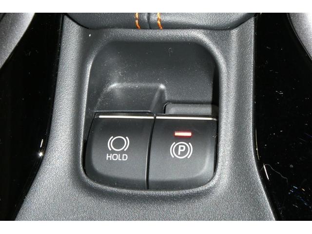 パーキングブレーキスイッチとブレーキホールドスイッチです