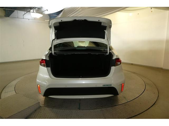 カローラ ハイブリッド　Ｓ　スマートキ　横滑り防止機能　ＬＥＤヘッドライト　ミュージックプレイヤー接続可　盗難防止装置　ＤＶＤ再生　キーレス　オートエアコン　クルコン　リヤカメラ　メモリナビ　フルセグ　パワーステアリング　ＡＷ（9枚目）