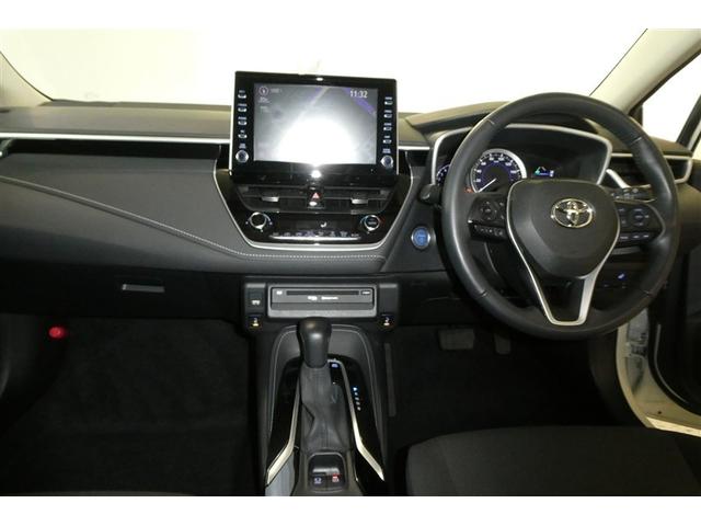 カローラ ハイブリッド　Ｓ　スマートキ　横滑り防止機能　ＬＥＤヘッドライト　ミュージックプレイヤー接続可　盗難防止装置　ＤＶＤ再生　キーレス　オートエアコン　クルコン　リヤカメラ　メモリナビ　フルセグ　パワーステアリング　ＡＷ（11枚目）