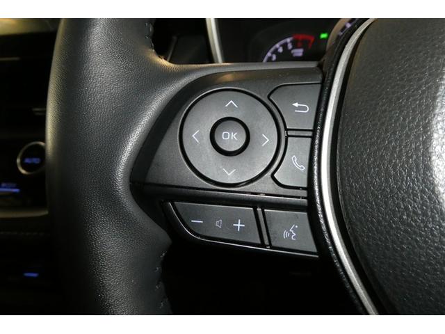 カローラ ハイブリッド　Ｓ　スマートキ　横滑り防止機能　ＬＥＤヘッドライト　ミュージックプレイヤー接続可　盗難防止装置　ＤＶＤ再生　キーレス　オートエアコン　クルコン　リヤカメラ　メモリナビ　フルセグ　パワーステアリング　ＡＷ（18枚目）