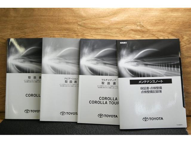 カローラ ハイブリッド　Ｓ　スマートキ　横滑り防止機能　ＬＥＤヘッドライト　ミュージックプレイヤー接続可　盗難防止装置　ＤＶＤ再生　キーレス　オートエアコン　クルコン　リヤカメラ　メモリナビ　フルセグ　パワーステアリング　ＡＷ（35枚目）