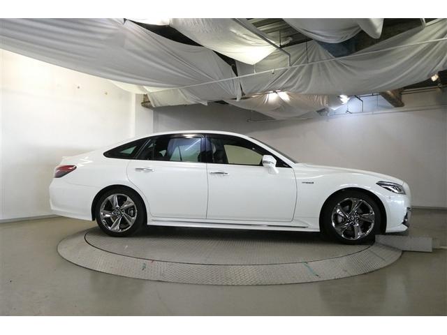 クラウンハイブリッド ＲＳアドバンス　地デジ　衝突被害軽減装置　ＬＥＤヘットライト　後カメラ　クルコン　ＡＣ　Ｐシート　エアバッグ　ナビＴＶ　セキュリティーアラーム　１００Ｖ充電　キーフリー　スマートキ　パワーウィンドウ　メモリナビ（5枚目）