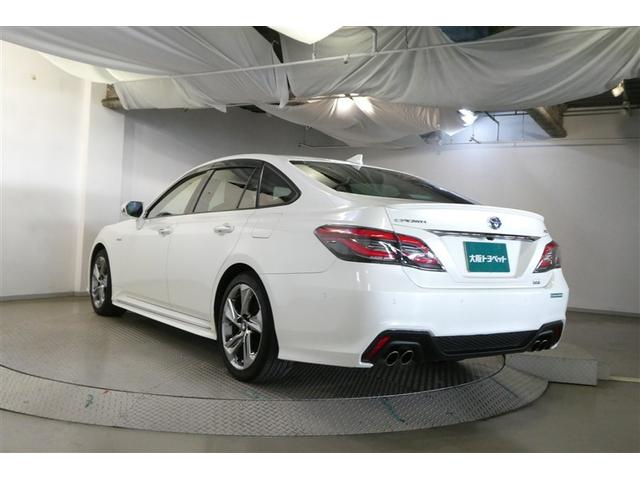 クラウンハイブリッド ＲＳアドバンス　地デジ　衝突被害軽減装置　ＬＥＤヘットライト　後カメラ　クルコン　ＡＣ　Ｐシート　エアバッグ　ナビＴＶ　セキュリティーアラーム　１００Ｖ充電　キーフリー　スマートキ　パワーウィンドウ　メモリナビ（6枚目）