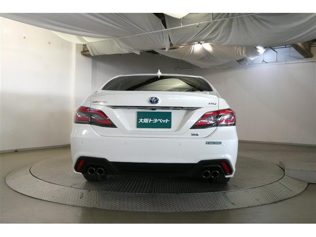 クラウンハイブリッド ＲＳアドバンス　地デジ　衝突被害軽減装置　ＬＥＤヘットライト　後カメラ　クルコン　ＡＣ　Ｐシート　エアバッグ　ナビＴＶ　セキュリティーアラーム　１００Ｖ充電　キーフリー　スマートキ　パワーウィンドウ　メモリナビ（7枚目）