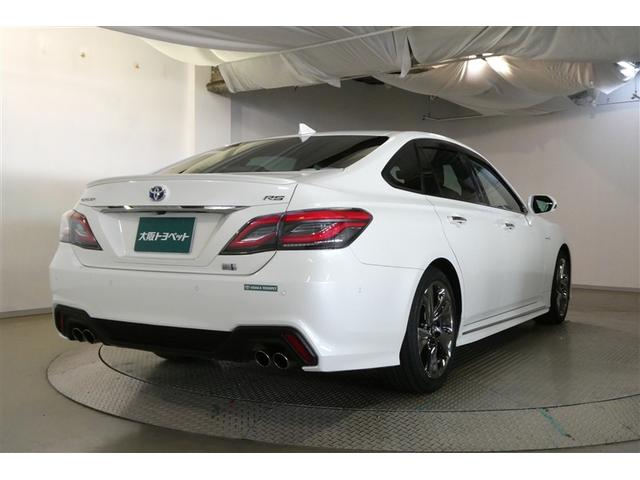 クラウンハイブリッド ＲＳアドバンス　地デジ　衝突被害軽減装置　ＬＥＤヘットライト　後カメラ　クルコン　ＡＣ　Ｐシート　エアバッグ　ナビＴＶ　セキュリティーアラーム　１００Ｖ充電　キーフリー　スマートキ　パワーウィンドウ　メモリナビ（8枚目）