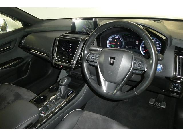 クラウンハイブリッド ＲＳアドバンス　地デジ　衝突被害軽減装置　ＬＥＤヘットライト　後カメラ　クルコン　ＡＣ　Ｐシート　エアバッグ　ナビＴＶ　セキュリティーアラーム　１００Ｖ充電　キーフリー　スマートキ　パワーウィンドウ　メモリナビ（10枚目）