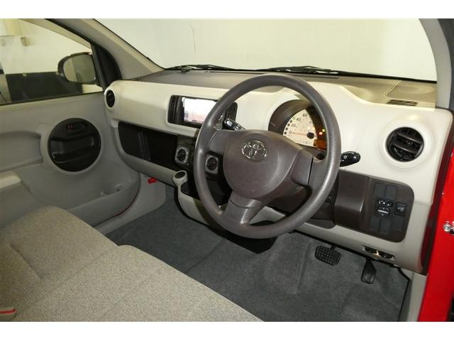 パッソ X ユルリ 地デジTV 盗難防止 キーフリー スマキー Wエアバッグ 運転席エアバッグ ABS パワステ TVナビ ETC メモリナビ ベンチ席 全席PW AAC DVD再生可(9枚目)