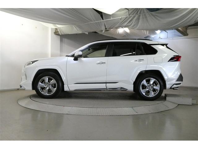 RAV4 ハイブリッドG 衝突被害軽減装置 パノラマサンルーフ AC100V電源 エアロ バックモニター 地デジTV LEDヘッドライト スマキー 電動シ-ト AWD TVナビ パワステ 横滑り防止装置 クルコン AAC AW(4枚目)