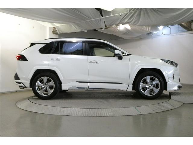 RAV4 ハイブリッドG 衝突被害軽減装置 パノラマサンルーフ AC100V電源 エアロ バックモニター 地デジTV LEDヘッドライト スマキー 電動シ-ト AWD TVナビ パワステ 横滑り防止装置 クルコン AAC AW(5枚目)