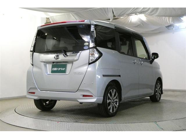 トール カスタムＧ　ターボ　ＳＡＩＩＩ　ＰＣＳ　横滑り防止装置　ＬＥＤランプ　Ｂカメラ　Ａストップ　ウォークスルー　エアコン　パワーステアリング　キーフリーシステム　クルコン　ＤＶＤ再生　ＥＴＣ車載器　メモリーナビ　パワーウィンドウ　ＡＢＳ（8枚目）