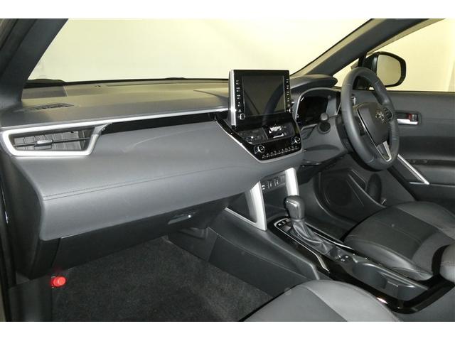 カローラクロス ハイブリッド　Ｚ　Ａクルコン　ＰＣＳ　ＡＣ１００　Ｐシート　４ＷＤ車　横滑り防止装置　キーフリー　ＡＢＳ　ＬＥＤライト　ＥＴＣ車載器　半革シート　盗難防止装置　ナビ　アルミホイール　スマートキー　Ｂカメラ　エアバッグ（11枚目）