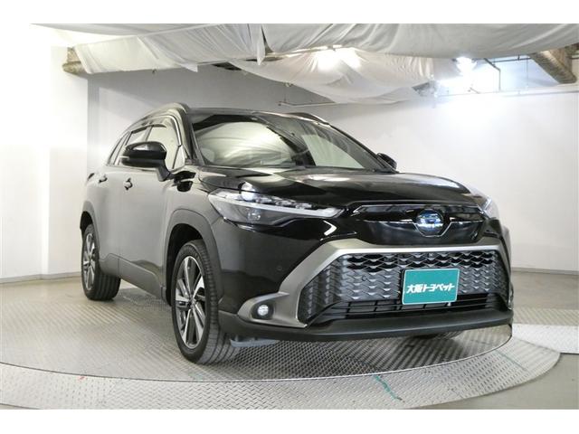 カローラクロス ハイブリッド　Ｚ　衝突軽減Ｂ　フルセグテレビ　スマキ－　半レザー　Ｂモニター　アクティブクルーズコントロール　メモリナビ　イモビ　ＬＥＤ　ＡＣ　運転席Ｐシート　メディアプレイヤー接続　キーレス　パワステ　アルミ　ＡＢＳ（3枚目）