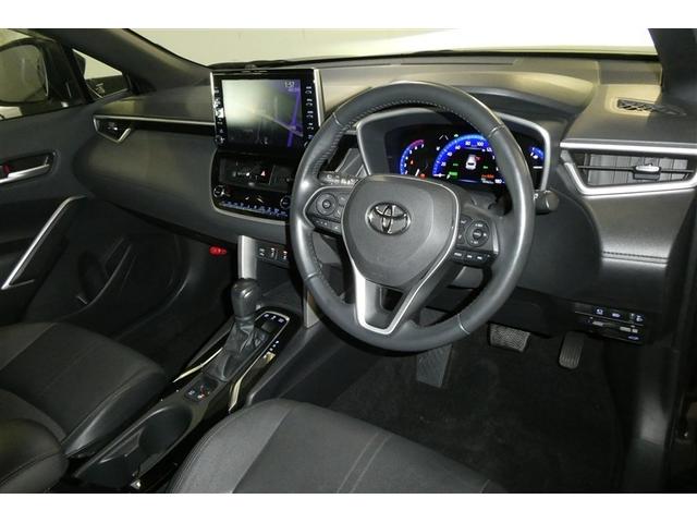 カローラクロス ハイブリッド　Ｚ　衝突軽減Ｂ　フルセグテレビ　スマキ－　半レザー　Ｂモニター　アクティブクルーズコントロール　メモリナビ　イモビ　ＬＥＤ　ＡＣ　運転席Ｐシート　メディアプレイヤー接続　キーレス　パワステ　アルミ　ＡＢＳ（10枚目）