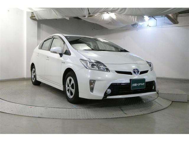 プリウス Ｓ　Ｂモニタ－　フルセグ地デジ　インテリキー　デュアルエアバック　エアＢ　イモビライザー　ＤＶＤ再生可能　ナビＴＶ　ＡＵＴＯエアコン　横スベリ防止　アルミホイール　ＥＴＣ装備　ＡＢＳ　サイドエアバッグ（3枚目）