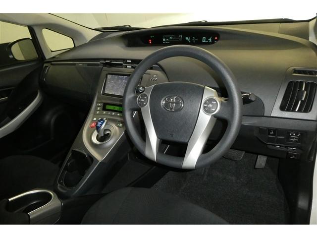 プリウス Ｓ　Ｂモニタ－　フルセグ地デジ　インテリキー　デュアルエアバック　エアＢ　イモビライザー　ＤＶＤ再生可能　ナビＴＶ　ＡＵＴＯエアコン　横スベリ防止　アルミホイール　ＥＴＣ装備　ＡＢＳ　サイドエアバッグ（11枚目）