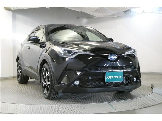 Ｃ－ＨＲ Ｇ　ＴＳＳ　ＤＶＤ再生可　ＬＥＤヘッド　バックモニタ　イモビライザー　ナビ＆ＴＶ　ＥＴＣ付　キーフリーシステム　スマキー　横滑り防止機能　クルーズＣ　エアバッグ　サイドカーテンエアバック　アルミ　ＡＢＳ（3枚目）