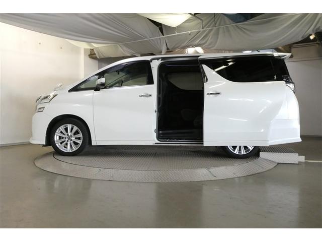 ヴェルファイア ２．５Ｚ　アルミホイル　地デジ　エアロ　Ｂカメラ　ドライブレコーダー　ダブルエアコン　ＬＥＤライト　横滑り防止装置付き　フルフラット　スマートエントリー　ＥＴＣ　ＤＶＤ　キーレスエントリー　ＡＡＣ　メモリーナビ（4枚目）