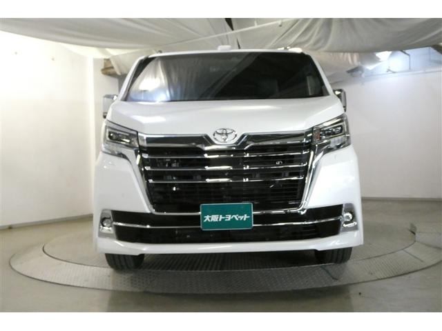 グランエース プレミアム　両側パワードア　軽減ブレーキ　スマキー　ＬＥＤランプ　本革シート　アルミ　エアロ　ナビ＆ＴＶ　地デジＴＶ　助手席エアバック　オートエアコン　ミュージックプレイヤー接続可　バックモニター　エアバッグ（2枚目）