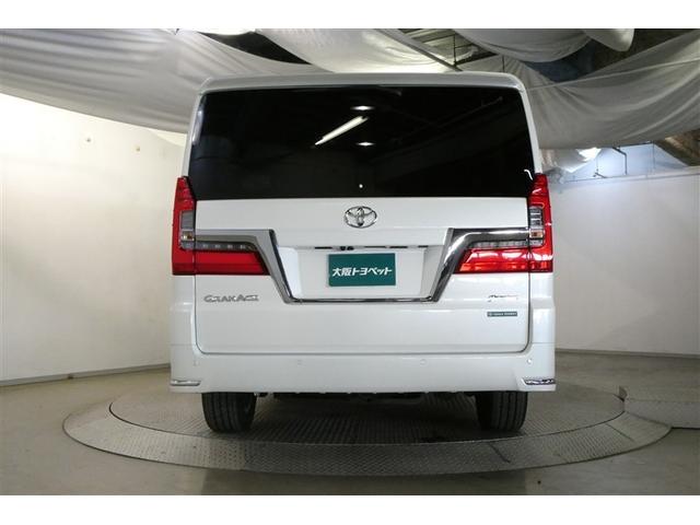 グランエース プレミアム　両側パワードア　軽減ブレーキ　スマキー　ＬＥＤランプ　本革シート　アルミ　エアロ　ナビ＆ＴＶ　地デジＴＶ　助手席エアバック　オートエアコン　ミュージックプレイヤー接続可　バックモニター　エアバッグ（7枚目）