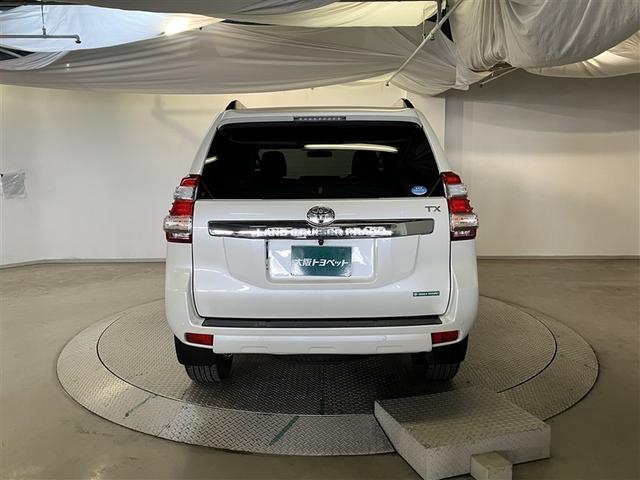 ランドクルーザープラド TX スマートキ- パワーウィンドウ サイドエアバック ABS セキュリティ 横滑防止装置 Rカメラ AW エアコン ダブルエアバッグ パートタイム4WD LEDヘット ナビ&TV メモリナビ キーレス(7枚目)