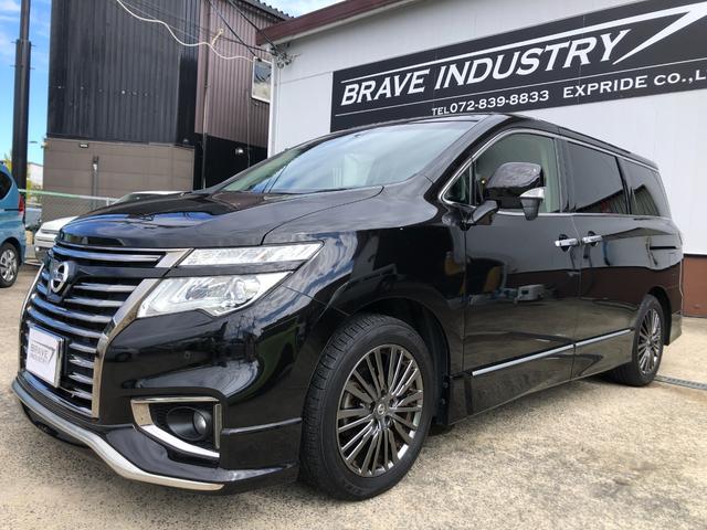 エルグランド ２５０ハイウェイスターＳ　アーバンクロム　アルパイン８型フルセグナビ　アルパインフリップダウンモニター　バックカメラ両側パワースライドドア　ＬＥＤヘッドライト　ハーフレザーシート　スマートキー　プッシュスタート　ＥＴＣ（41枚目）