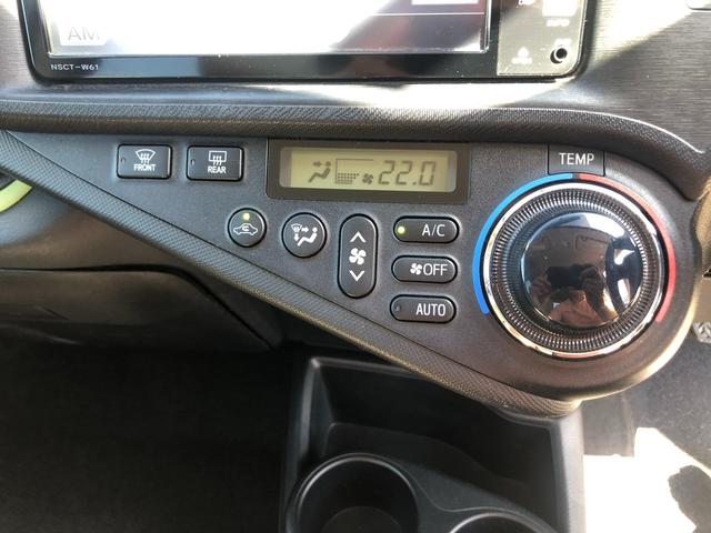 アクア S 禁煙車 ナビ ETC キーレス アイドリングストップ パワステ ABS 運転席・助手席エアバッグ(8枚目)