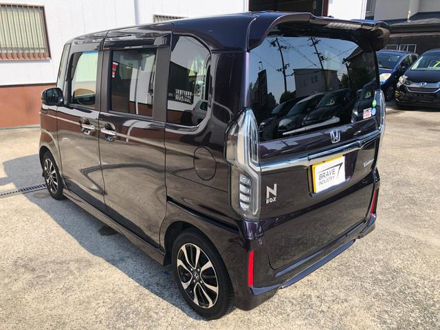 Ｎ－ＢＯＸカスタム Ｇ・Ｌホンダセンシング　禁煙車　ナビ　フルセグ　　フルエアロ　バックカメラ　アダプディブクルーズコントロール　衝突被害軽減システム　ＥＴＣ　ドラレコ　電動スライドドア　ＬＥＤヘッドランプ　キーレス　スマートキー（34枚目）