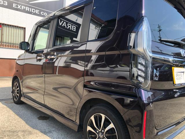Ｎ－ＢＯＸカスタム Ｇ・Ｌホンダセンシング　禁煙車　ナビ　フルセグ　　フルエアロ　バックカメラ　アダプディブクルーズコントロール　衝突被害軽減システム　ＥＴＣ　ドラレコ　電動スライドドア　ＬＥＤヘッドランプ　キーレス　スマートキー（35枚目）