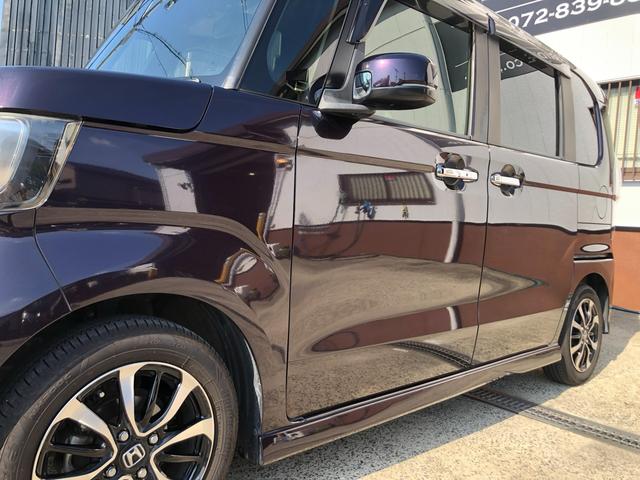 Ｎ－ＢＯＸカスタム Ｇ・Ｌホンダセンシング　禁煙車　ナビ　フルセグ　　フルエアロ　バックカメラ　アダプディブクルーズコントロール　衝突被害軽減システム　ＥＴＣ　ドラレコ　電動スライドドア　ＬＥＤヘッドランプ　キーレス　スマートキー（40枚目）