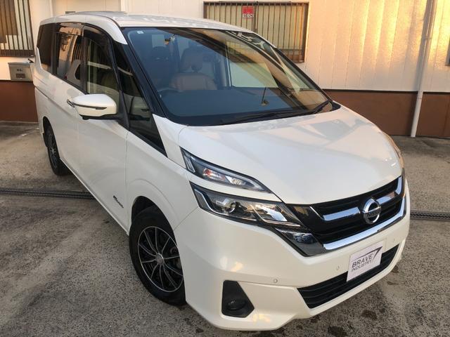 セレナ X 9型純正ナビ フルセグ フリップダウンモニター 両側パワースライドドアスマートルームミラー ETC LEDヘッドライト スマートキー プッシュスタート アラウンドビューモニター(2枚目)