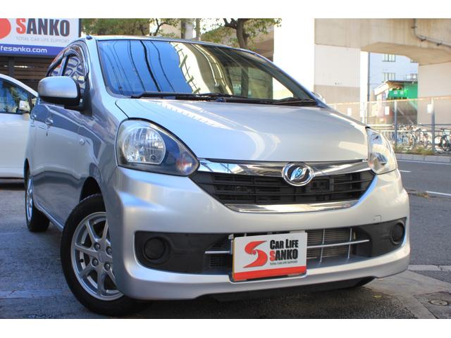 ミライース X SA 走行6486キロ H27.28.29.30R1.R3.R5年ディーラー記録簿 スマートアシスト SDナビ ワンセグTV ETC キーレス(3枚目)