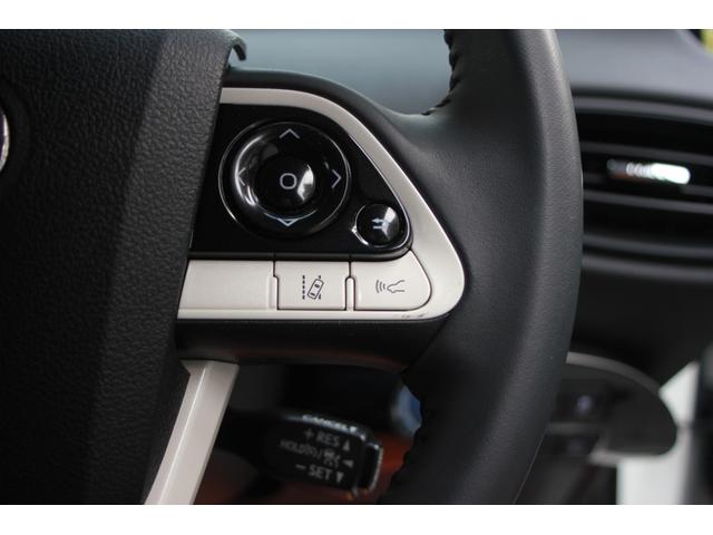 プリウス Ｓセーフティプラス　ワンオーナー車　セーフティセンス　インテリジェントクリアランスソナー　ＬＥＤヘッドライト　ＬＥＤフォグ　純正９インチナビ　フルセグＴＶ　Ｂｌｕｅｔｏｏｔｈ　バックカメラ　ＥＴＣ　ドライブレコーダー（17枚目）