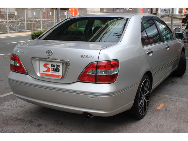 ブレビス Ａｉ２５０　黒革シート　パワーシート　シートヒーター　電動リヤサンシェード　サンルーフ　社外アルミ　ＨＩＤライト　フォグランプ　キーレス　ＥＴＣ　バックカメラ　タイミングベルト交換済みステッカー有り（6枚目）