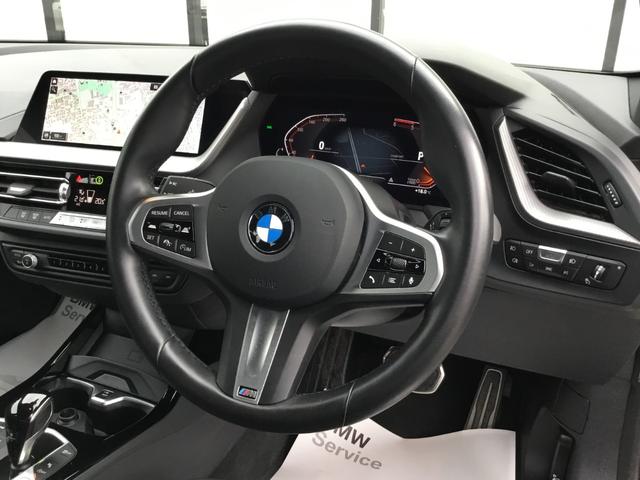 １シリーズ １１８ｄ　Ｍスポーツ　弊社試乗車禁煙車　アルピンホワイト　衝突被害軽減ブレーキ　前車追従クルーズコントロール　１８インチアルミホィール　ａｐｐｌｅカープレイ対応ナビ　前後センサー　純正Ｂカメラ（30枚目）