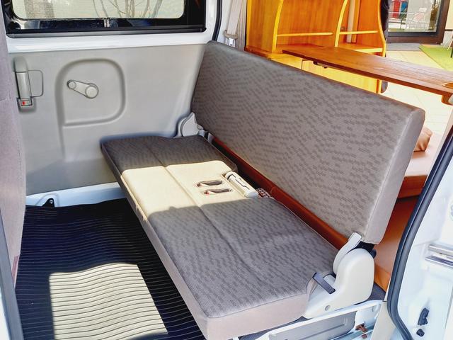 NV100クリッパーバン DX キャンピングカー 浜口モータースオリジナル 軽キャン バンコン サブバッテリー 1500Wインバーター サイドオーニング ルーフキャリア 走行充電 ACコンセント(25枚目)