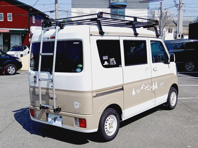 NV100クリッパーバン DX キャンピングカー 浜口モータースオリジナル 軽キャン バンコン サブバッテリー 1500Wインバーター サイドオーニング ルーフキャリア 走行充電 ACコンセント(41枚目)