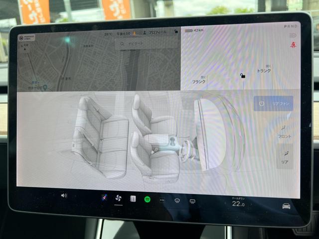 モデル３ スタンダードレンジプラス　オートパイロット　３６０°カメラ　黒革シート　パノラマガラスルーフ　１５．４インチセンターディスプレイ　純正１８インチアルミ　パワーシート　シートヒータ　カードキー　ＥＴＣ２．０　ＬＥＤヘッドライト（44枚目）