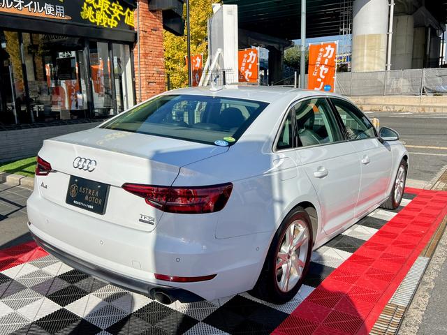 A4 2.0TFSIクワトロスポーツ ラグジュアリーPKG フロント/バックカメラ 純正ナビ Bluetooth TV ETC レザーシート シートヒーター バーチャルコックピット 前席パワーシート コーナーセンサー クルコン スマキー(9枚目)