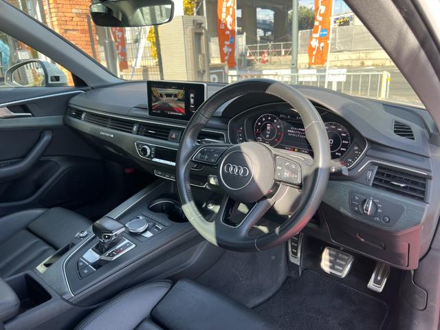 A4 2.0TFSIクワトロスポーツ ラグジュアリーPKG フロント/バックカメラ 純正ナビ Bluetooth TV ETC レザーシート シートヒーター バーチャルコックピット 前席パワーシート コーナーセンサー クルコン スマキー(24枚目)